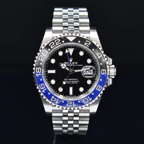 rolex gmt batman originale|rolex batman discontinued.